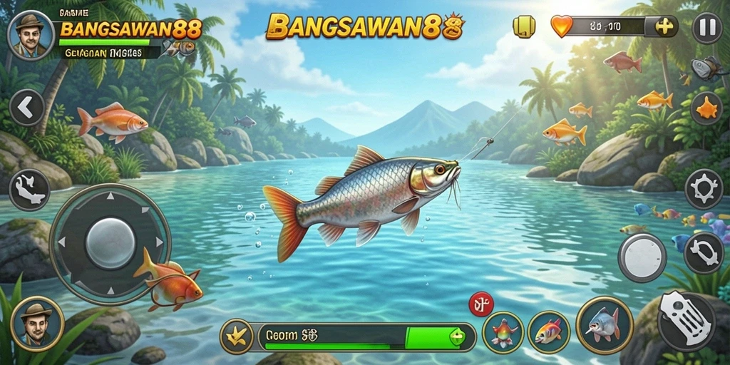 Gameplay menarik BANGSAWAN88 dengan visual memancing yang indah.