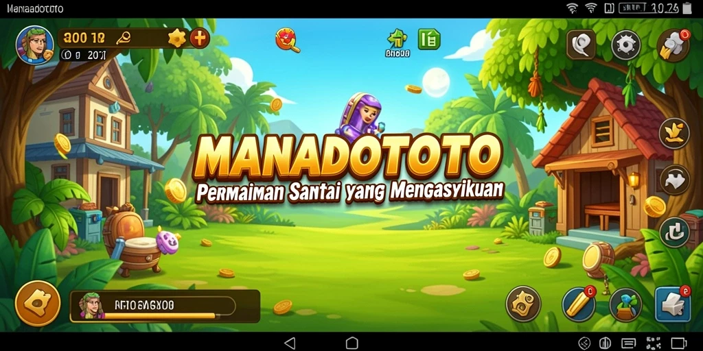 Tangkapan layar gameplay MANADOTOTO yang menyenangkan.