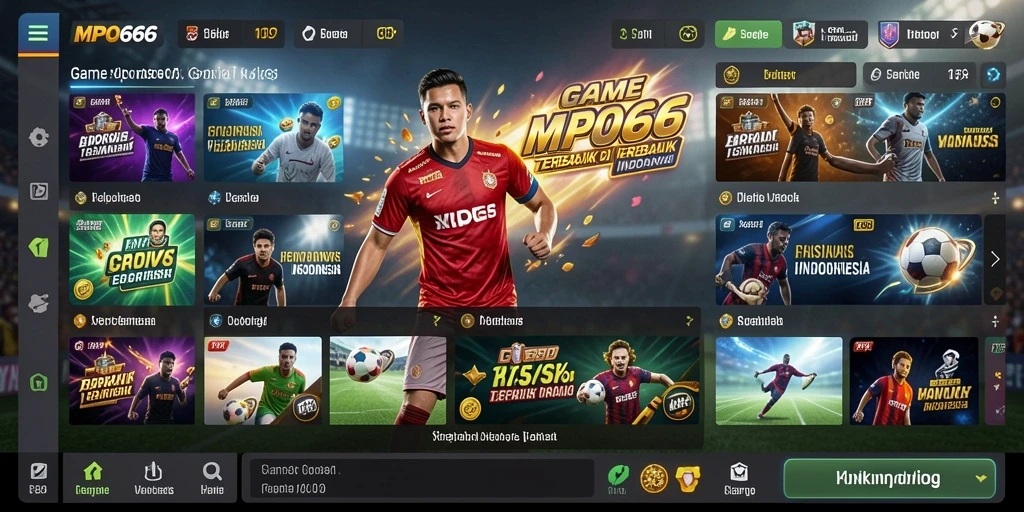Tampilan gameplay menarik dari aplikasi Sportsbook MPO666.