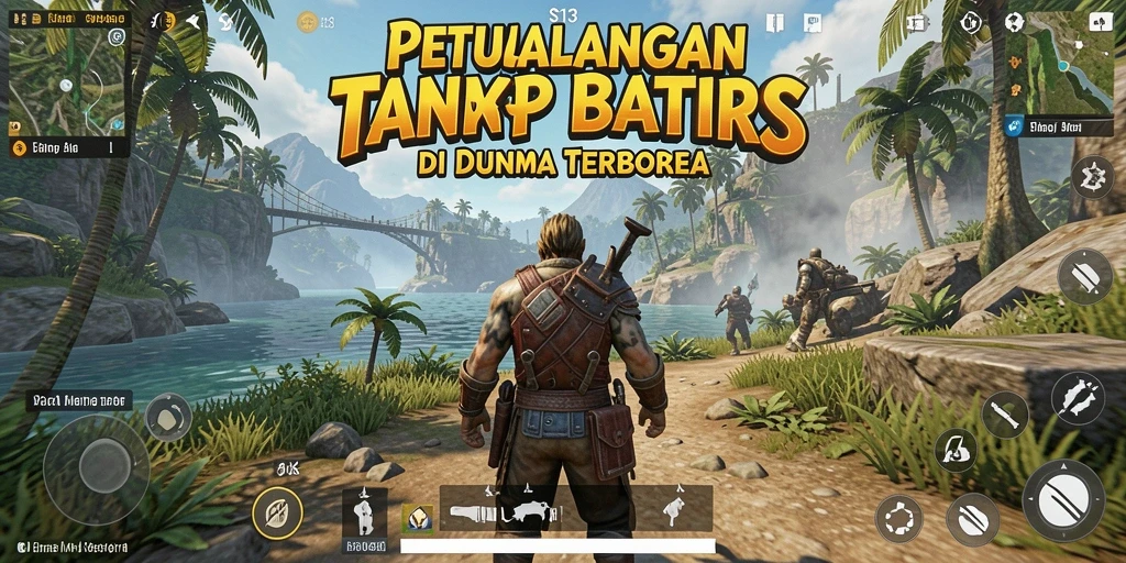 Tampilan gameplay S13 yang menakjubkan di dunia terbuka.