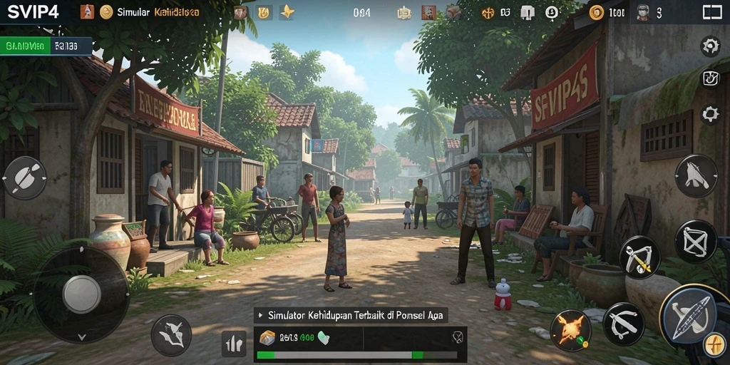 Tampilan gameplay SVIP4 yang menarik dan interaktif.