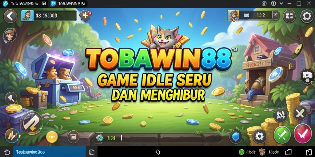 Tampilan gameplay TOBAWIN88 yang menarik dan dinamis.